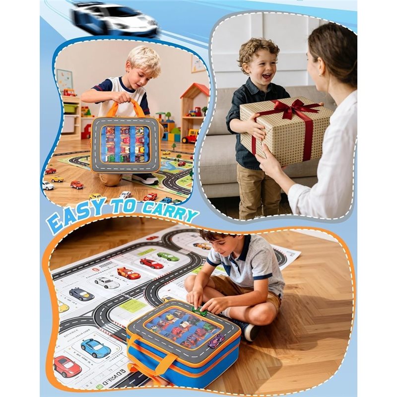 WOWFU- Truck Storage Case With - Hot Wheels Car Monster Trucks 评论和价格