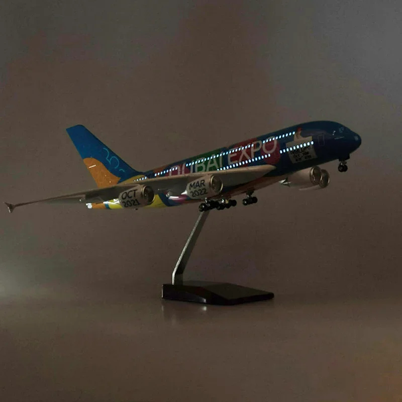 1/160 scale Emirates EXPO A380 - Model Airplane Plastic 评论和价格