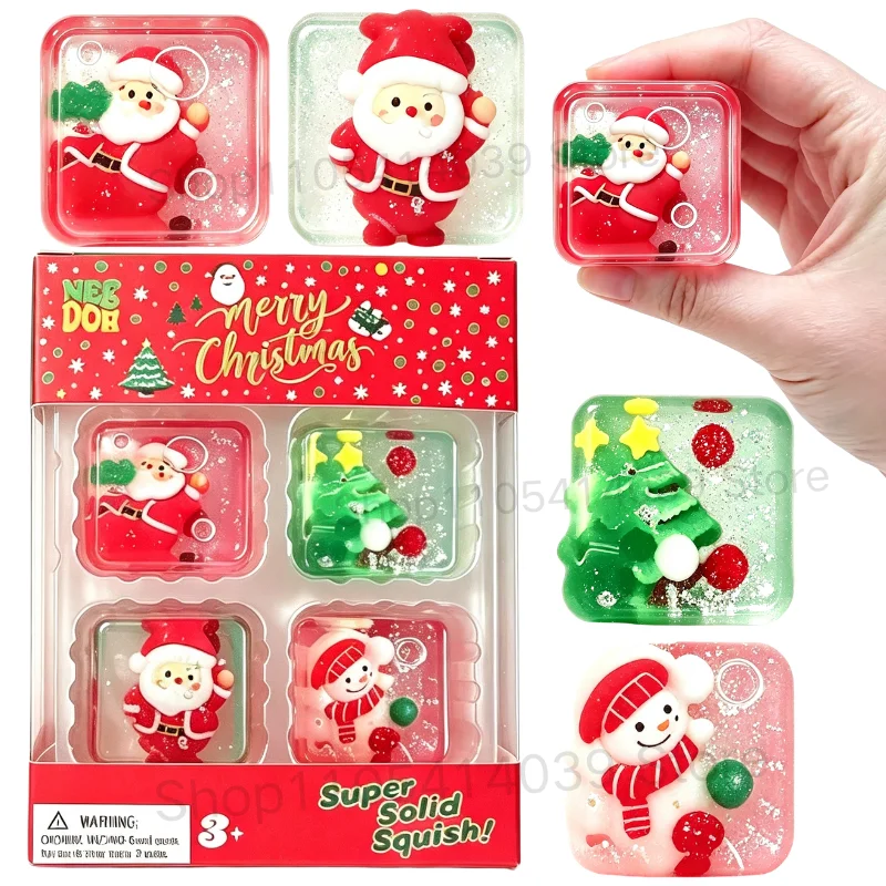 Christmas Mini 4 Pack Set Nice - Fidget Cube Original 评论和价格