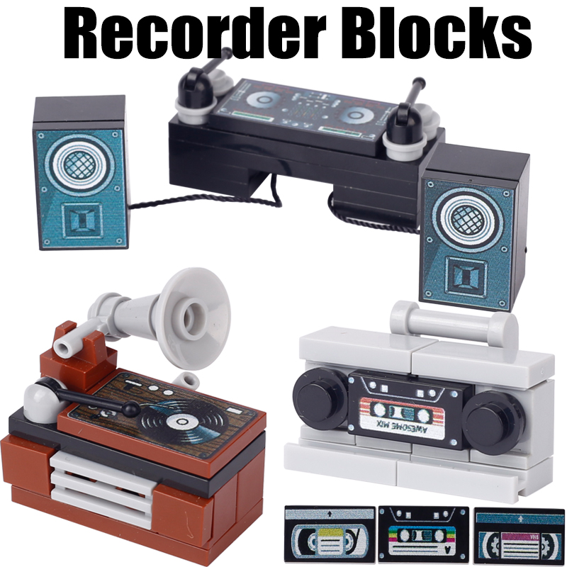 City Music Recorder DJ Station - Lego Minifigure Holder 评论和价格