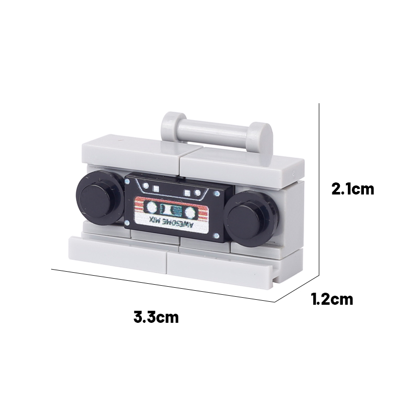 City Music Recorder DJ Station - Lego Minifigure Holder 评论和价格