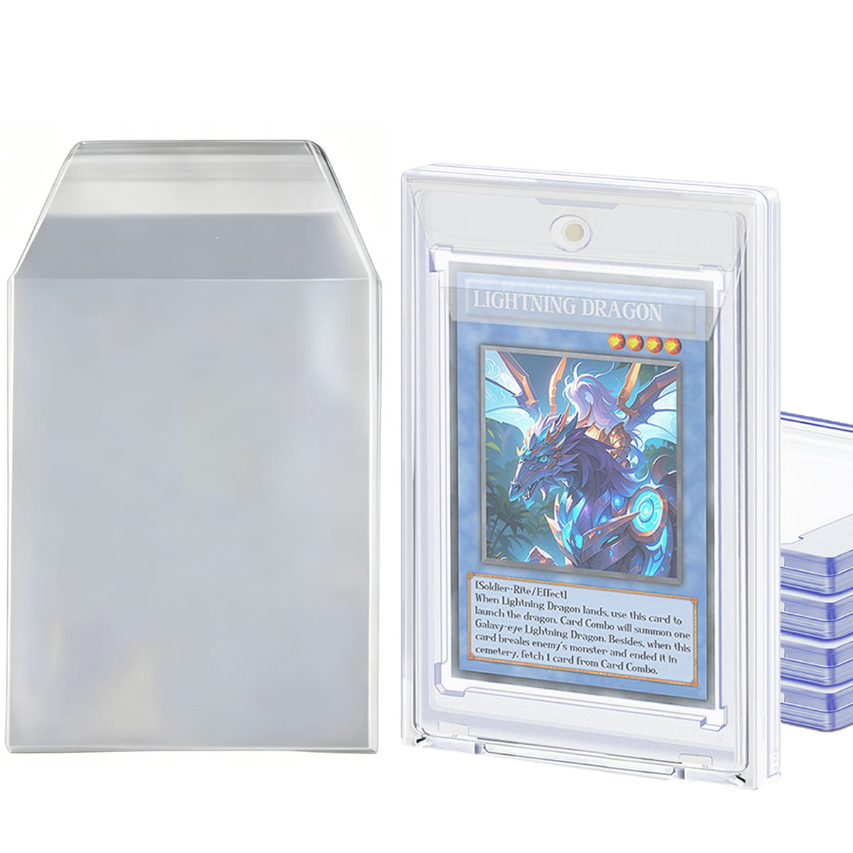 100Pcs 3.2X4.6 Card Sleeves Fi - Graded Card Display 评论和价格