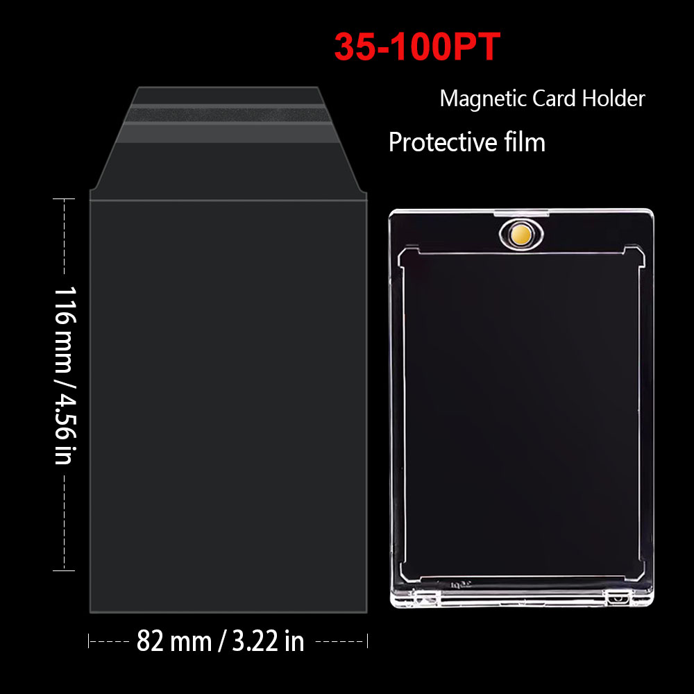 100PCS ReSealable Card Holder  - Graded Card Display 评论和价格