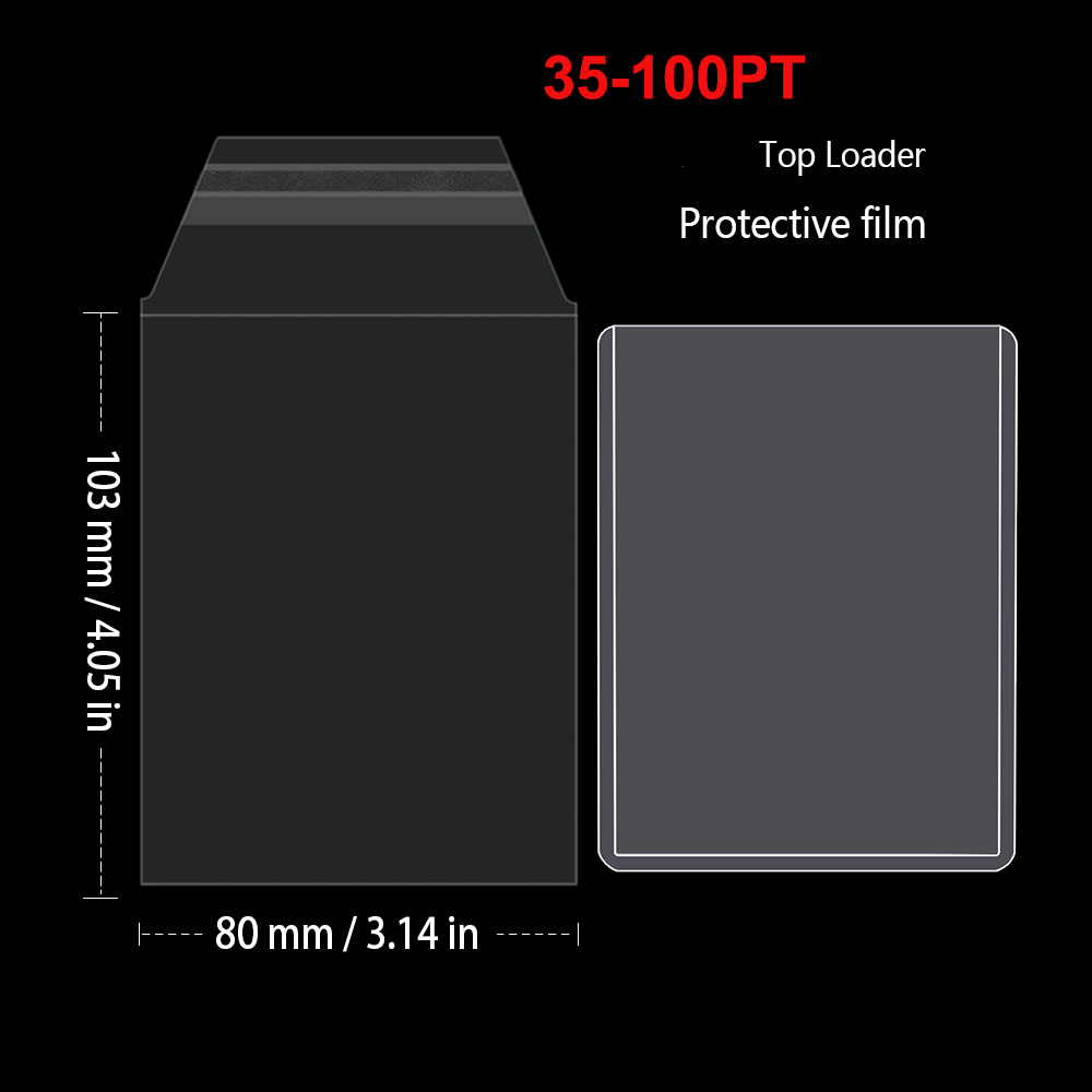 100PCS ReSealable Card Holder  - Graded Card Display 评论和价格