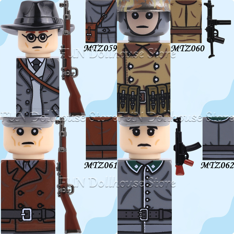 Modern Military US Soldier Act - Lego Minifigure Holder 评论和价格