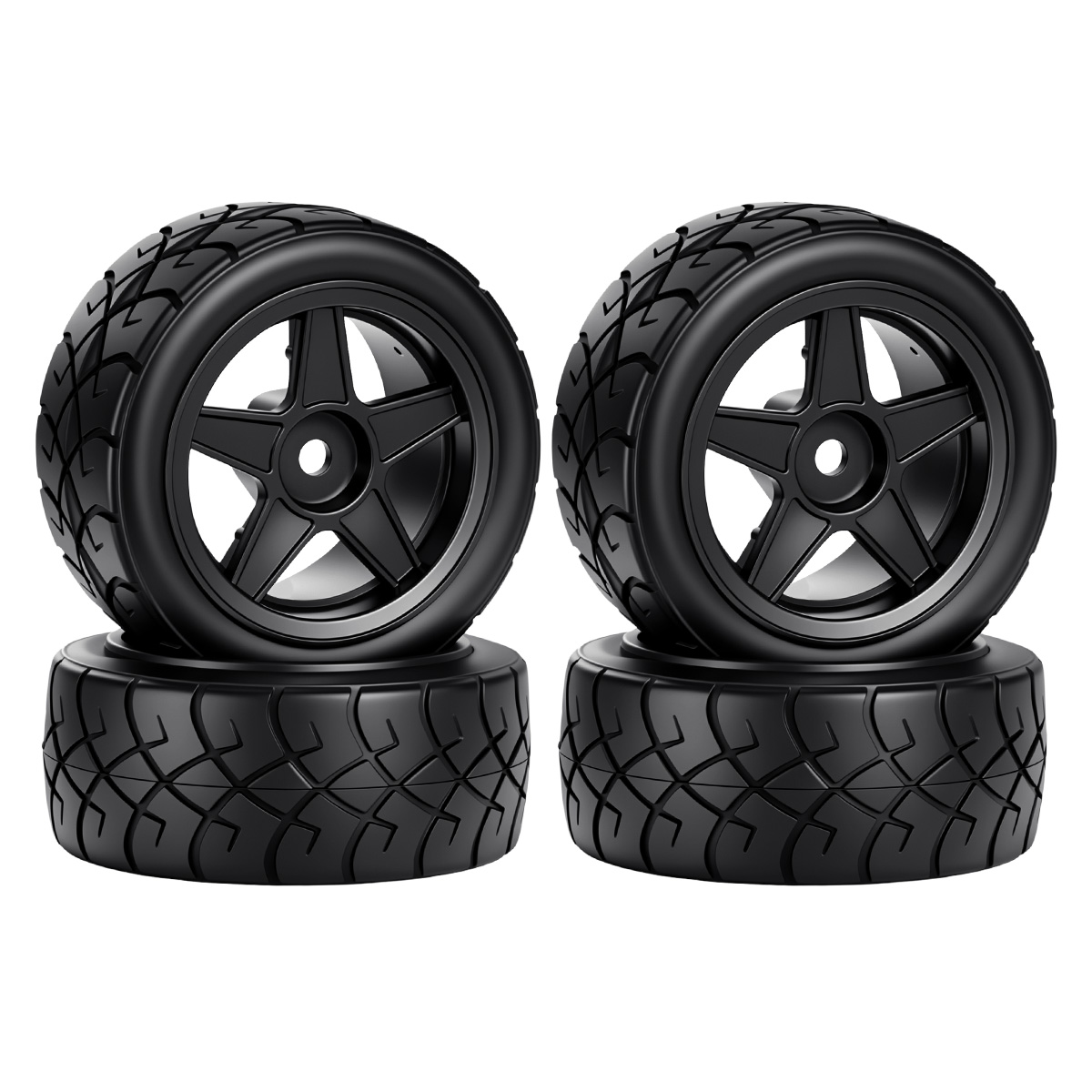 4Pcs 12mm Hex Rubber Racing Ti - Tamiya Model Rc Car 评论和价格