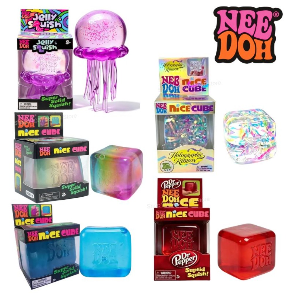 Schylling Nee Doh Jellyfish &  - Fidget Cube Original 评论和价格
