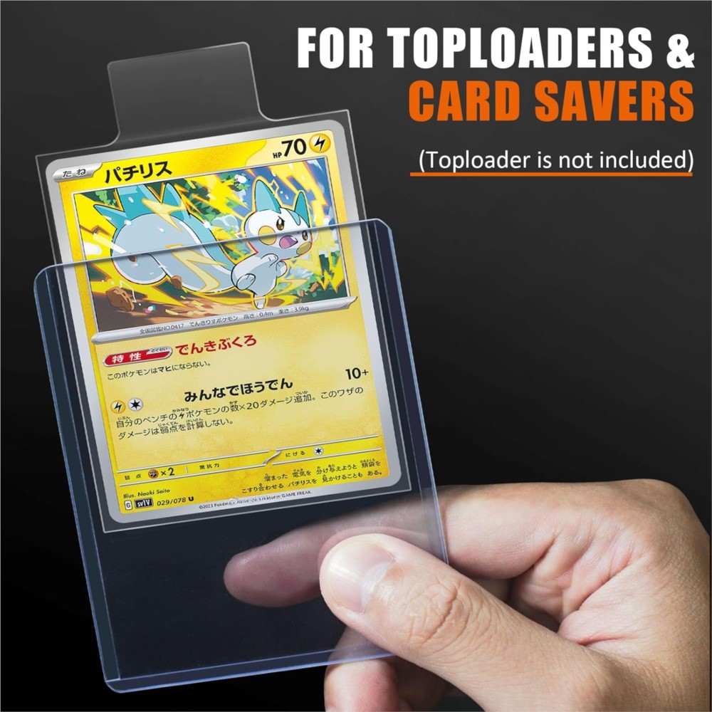 100-500Pcs Transparent Raised  - Graded Card Display 评论和价格