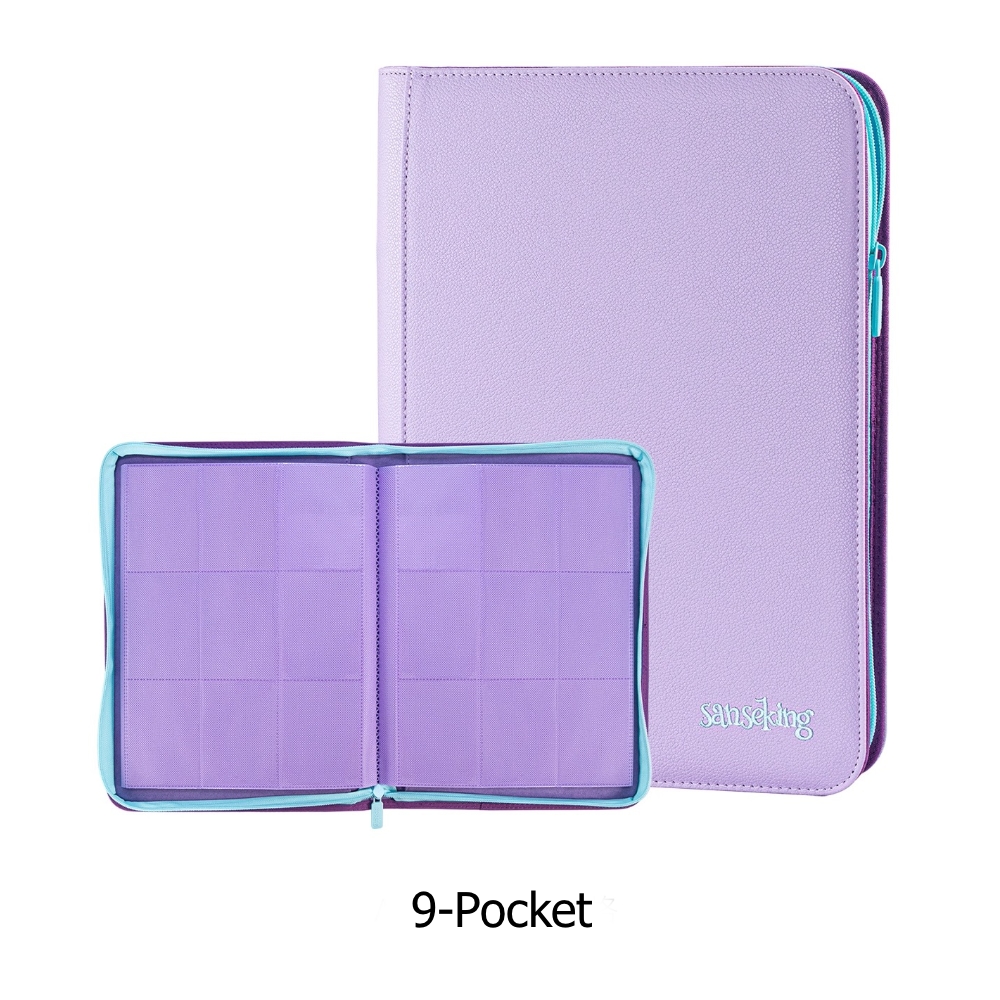 Sanseking PU Leather Zipper Ca - Pokemon Binder Card 评论和价格